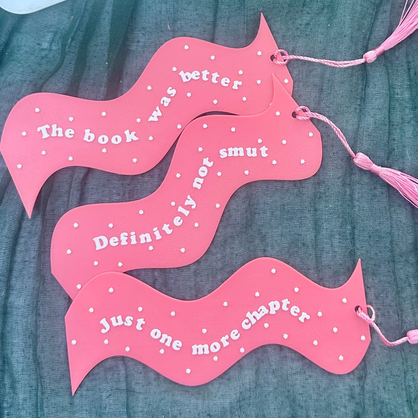 Definitely Not Smut Wavy Bookmark
