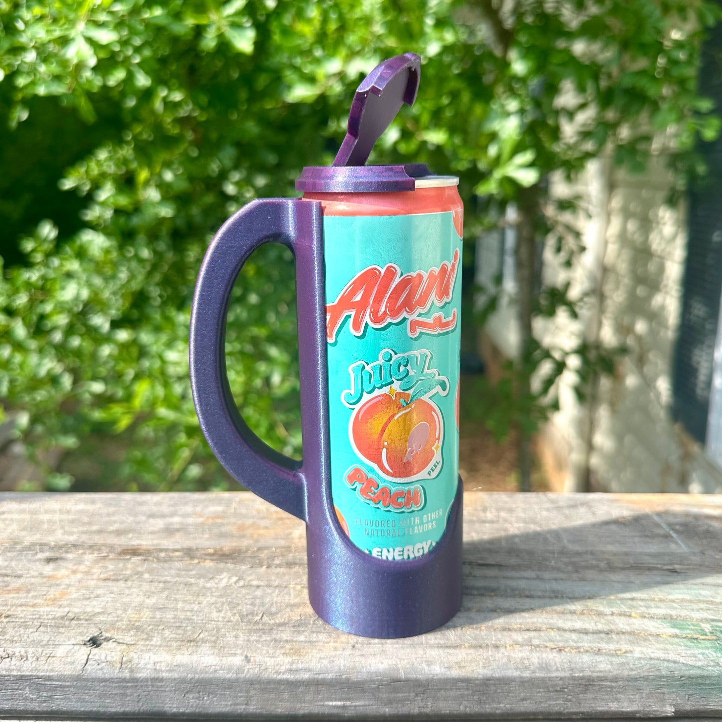 Large Can Handled Holder and Lid (fits Monsters/NOS/Liquid Death/etc)