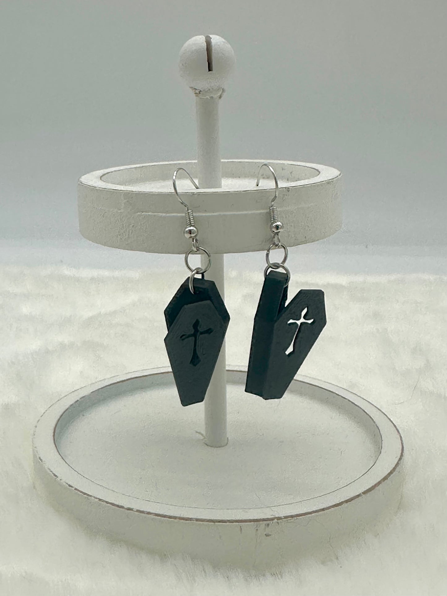 Coffin Earrings