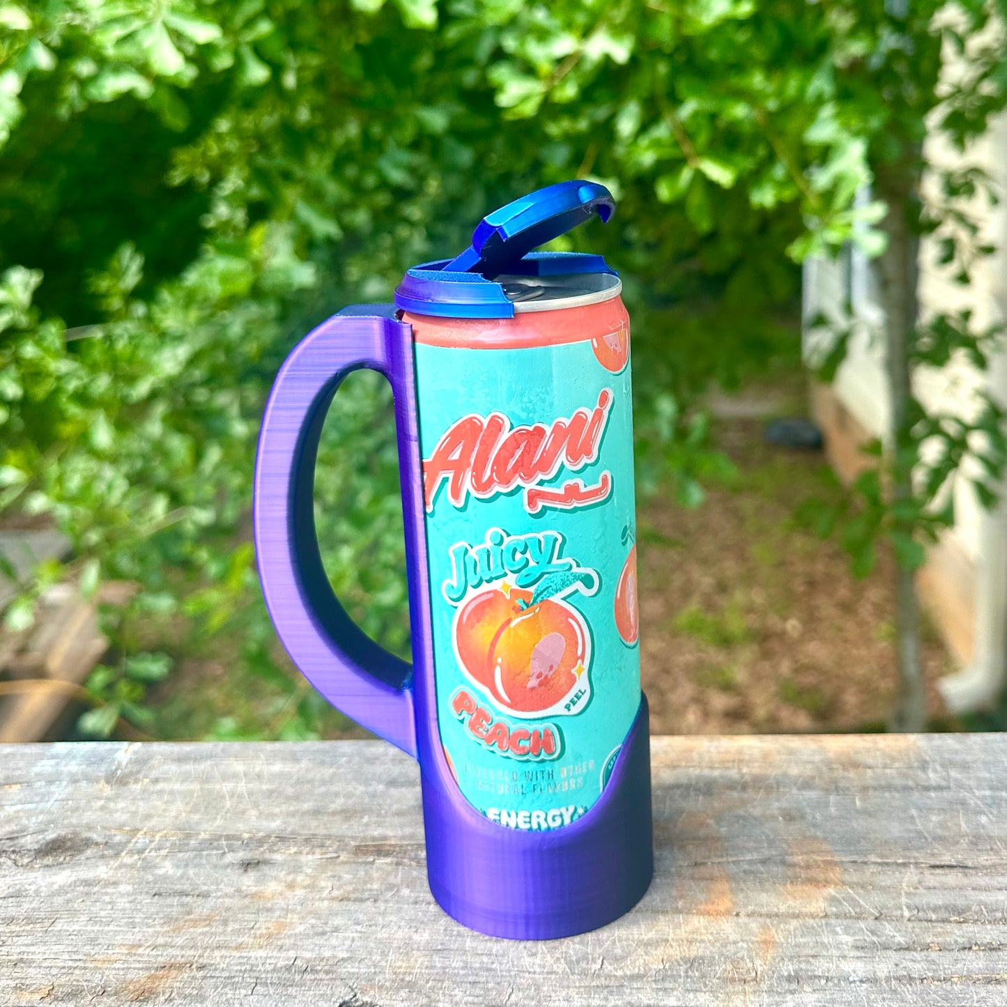 Large Can Handled Holder and Lid (fits Monsters/NOS/Liquid Death/etc)