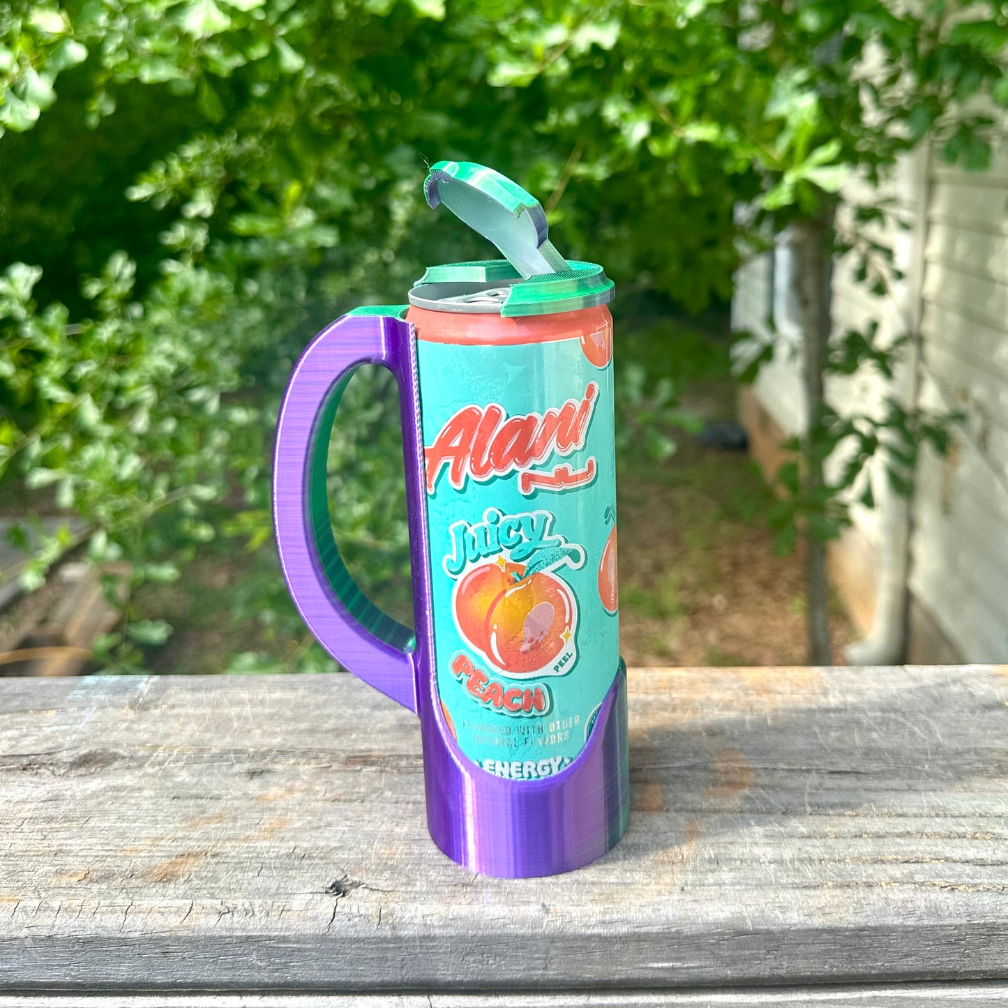 Large Can Handled Holder and Lid (fits Monsters/NOS/Liquid Death/etc)