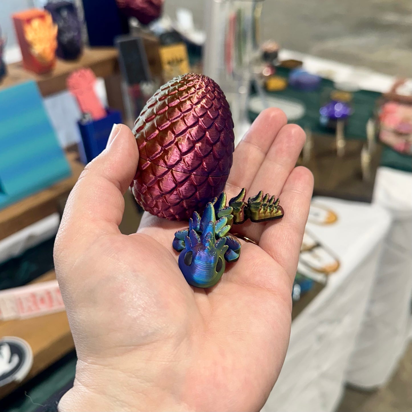 Mini Egg with Dragon - Prism