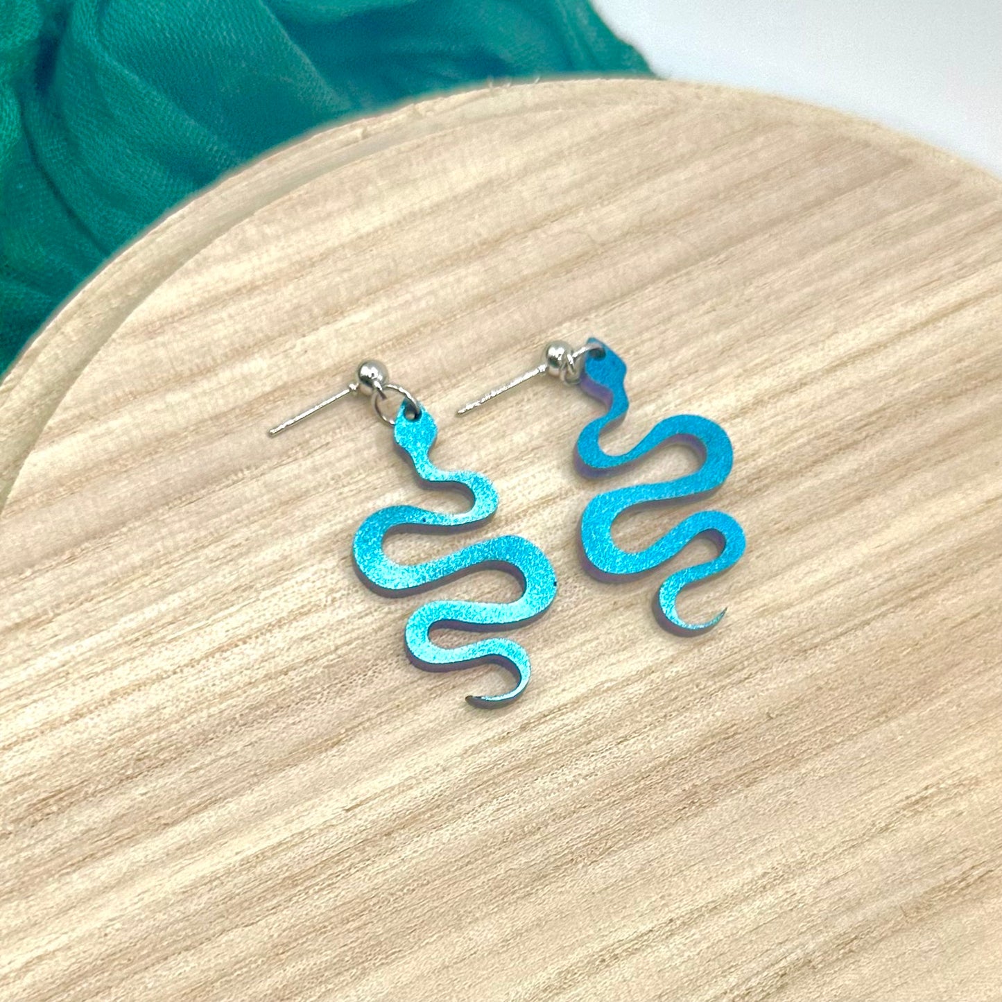 Snake Dangle Earrings