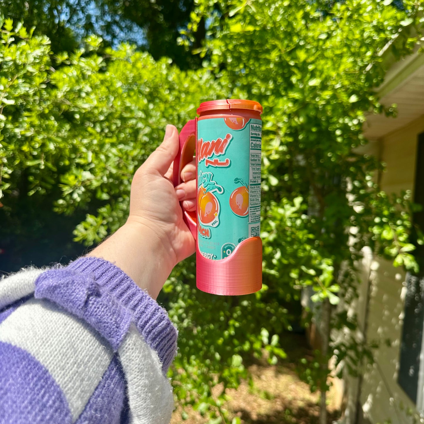 Large Can Handled Holder and Lid (fits Monsters/NOS/Liquid Death/etc)