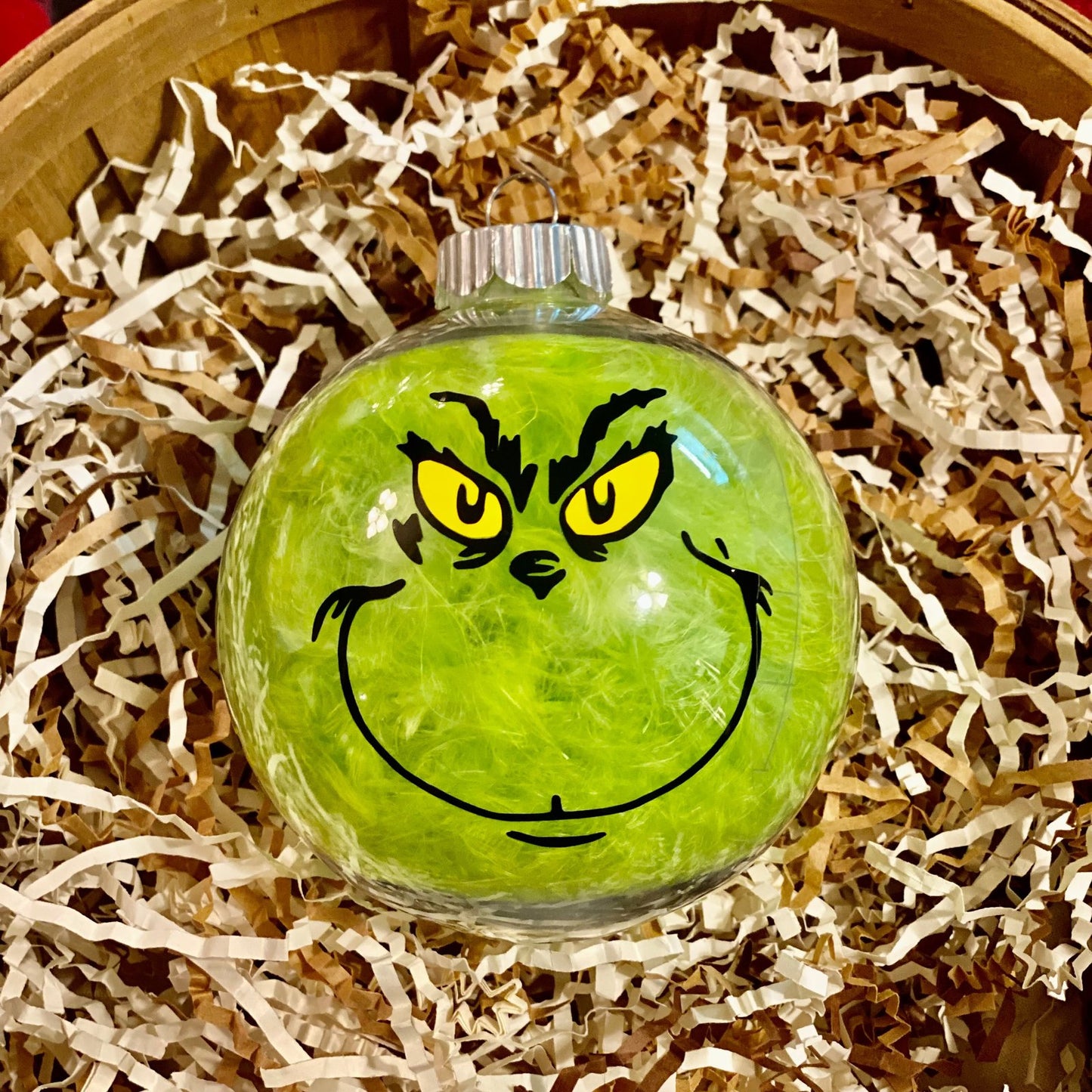 Mean One Fuzzy Grinch Ornament