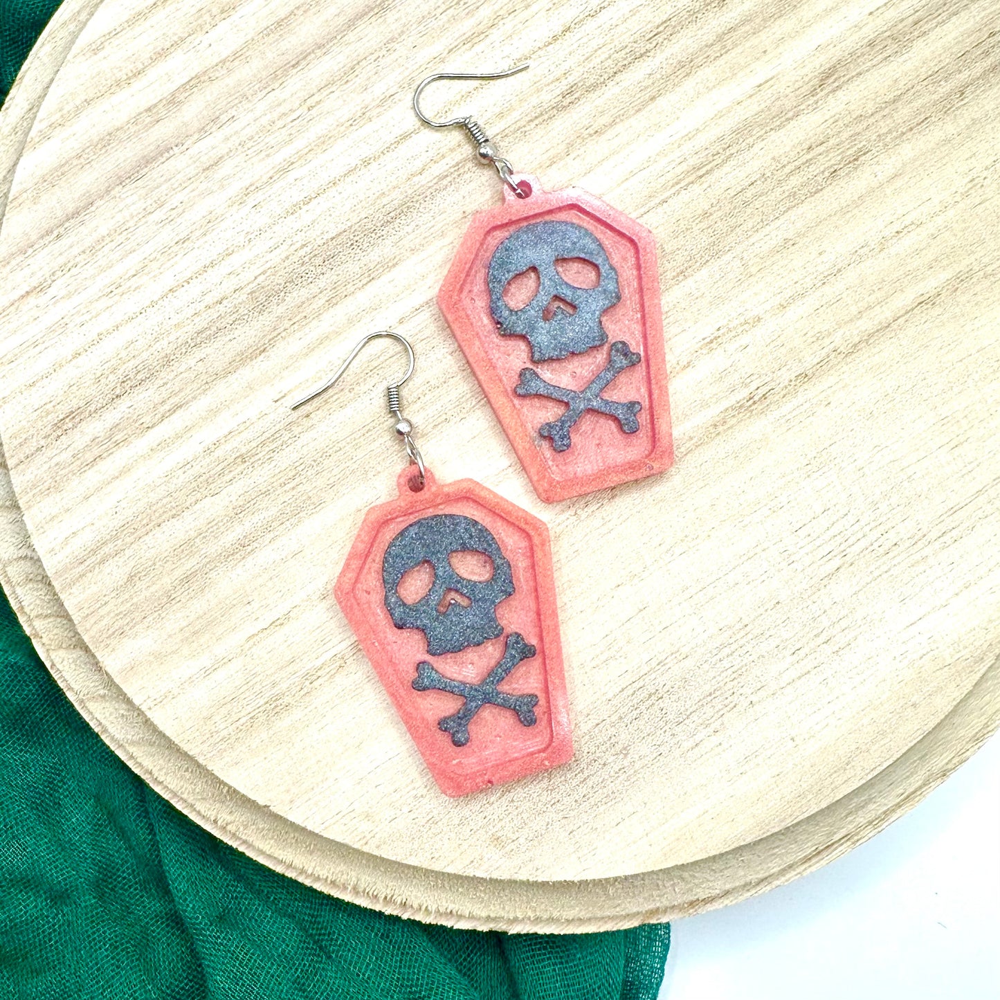 Tombstone Dangle Earrings