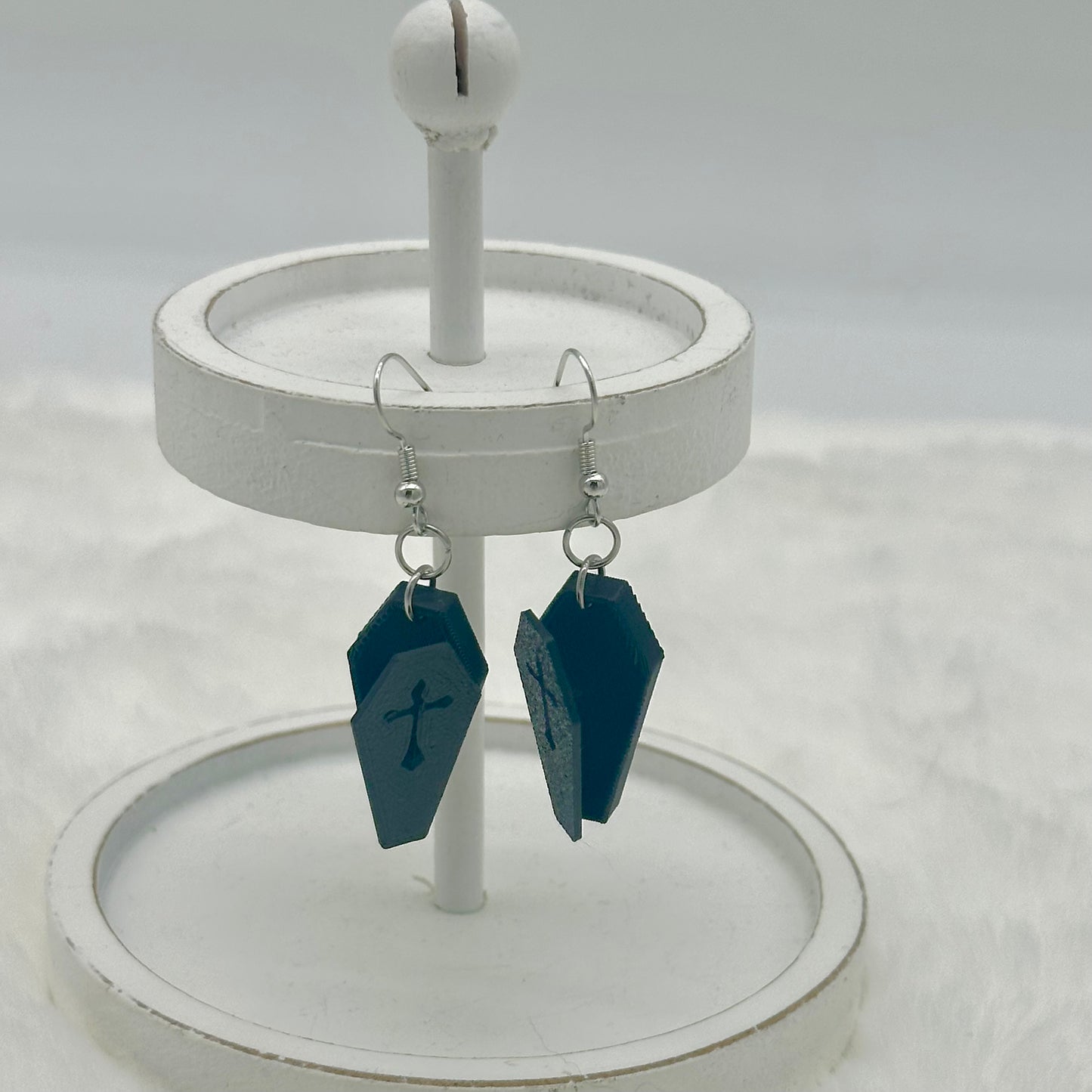 Coffin Earrings