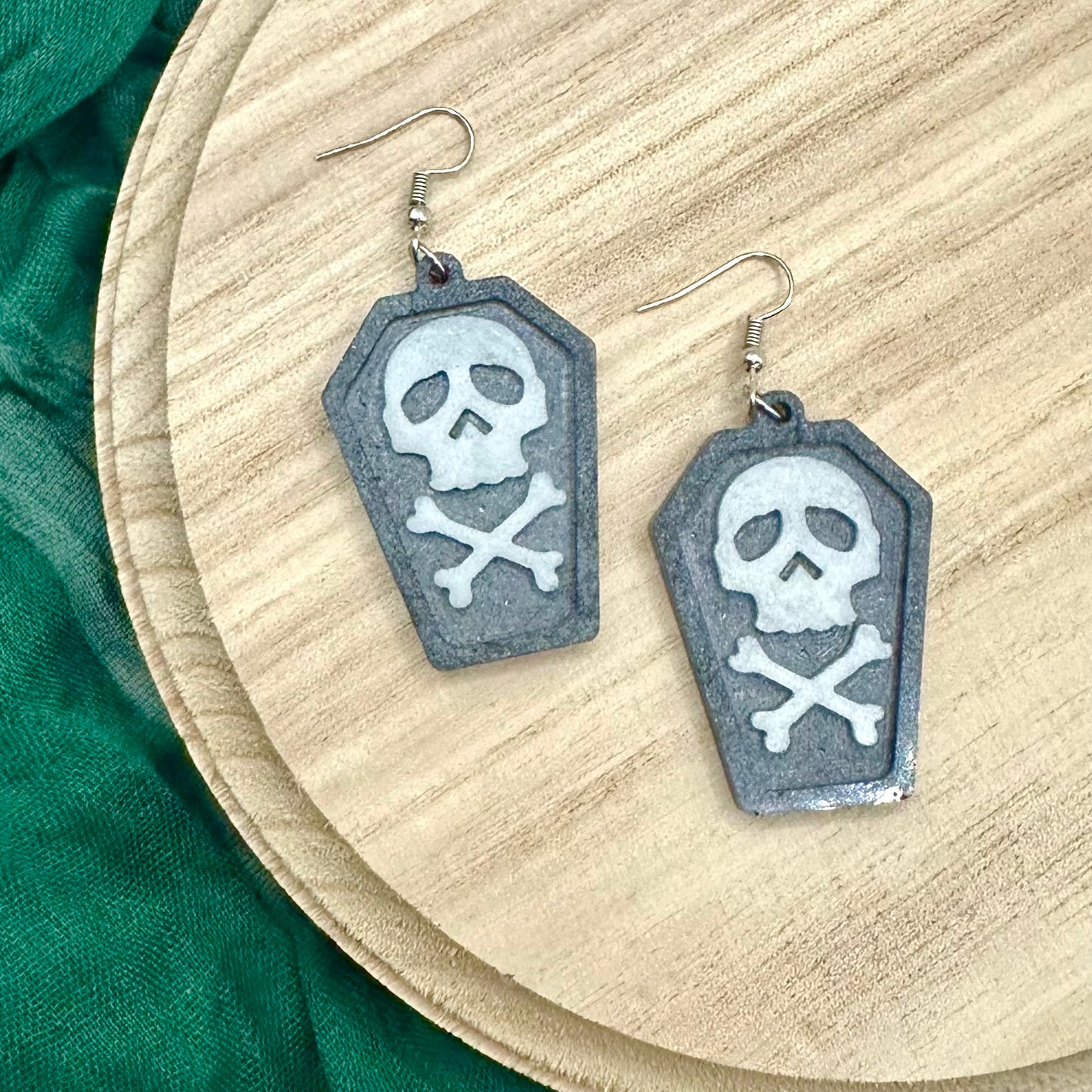 Tombstone Dangle Earrings