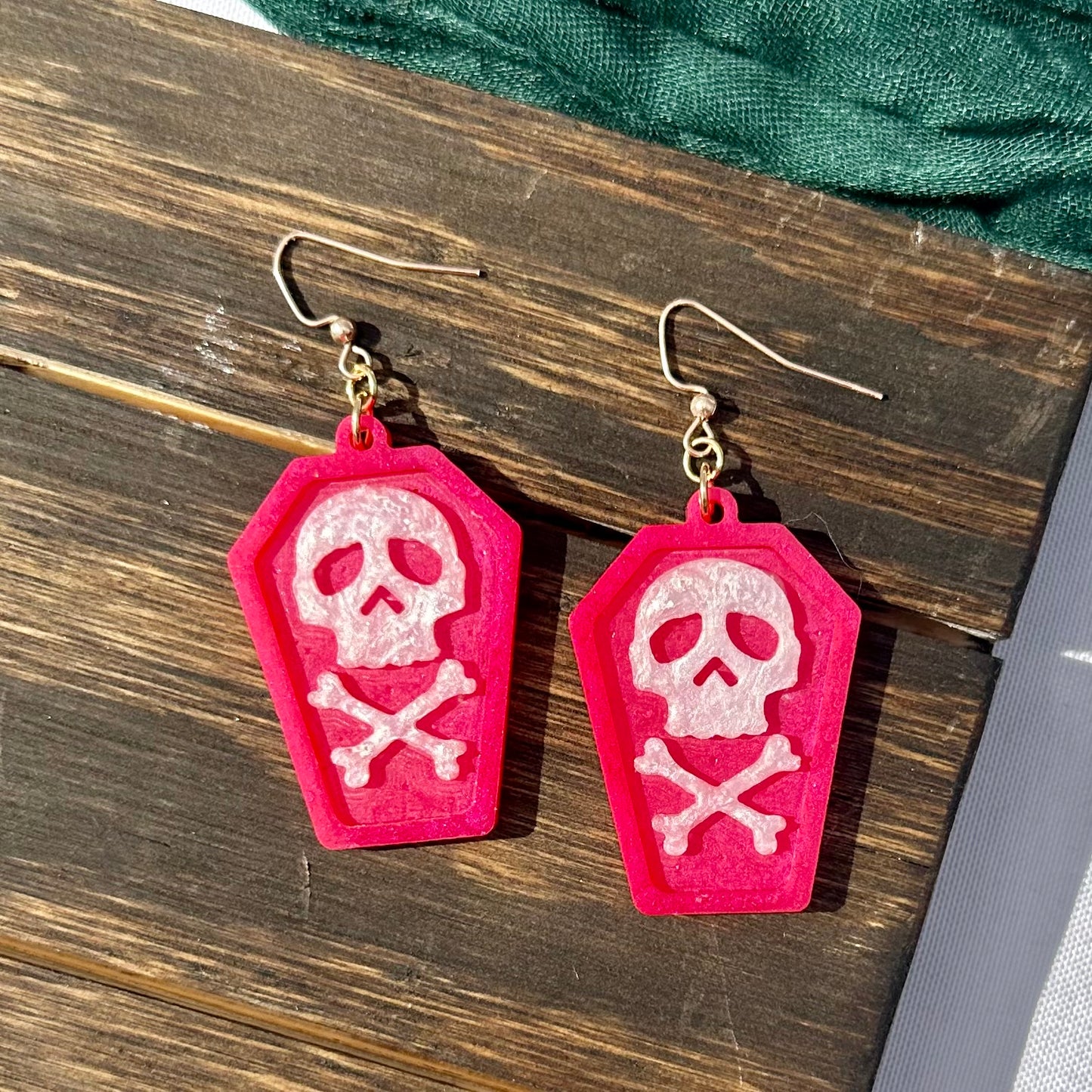 Tombstone Dangle Earrings