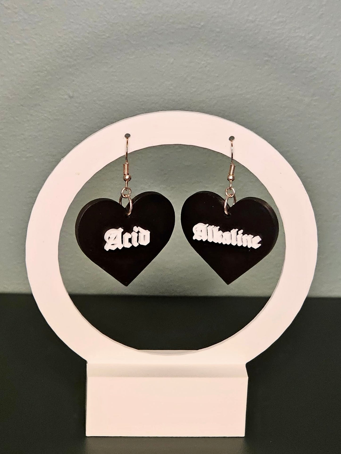 Acid and Alkaline Earrings