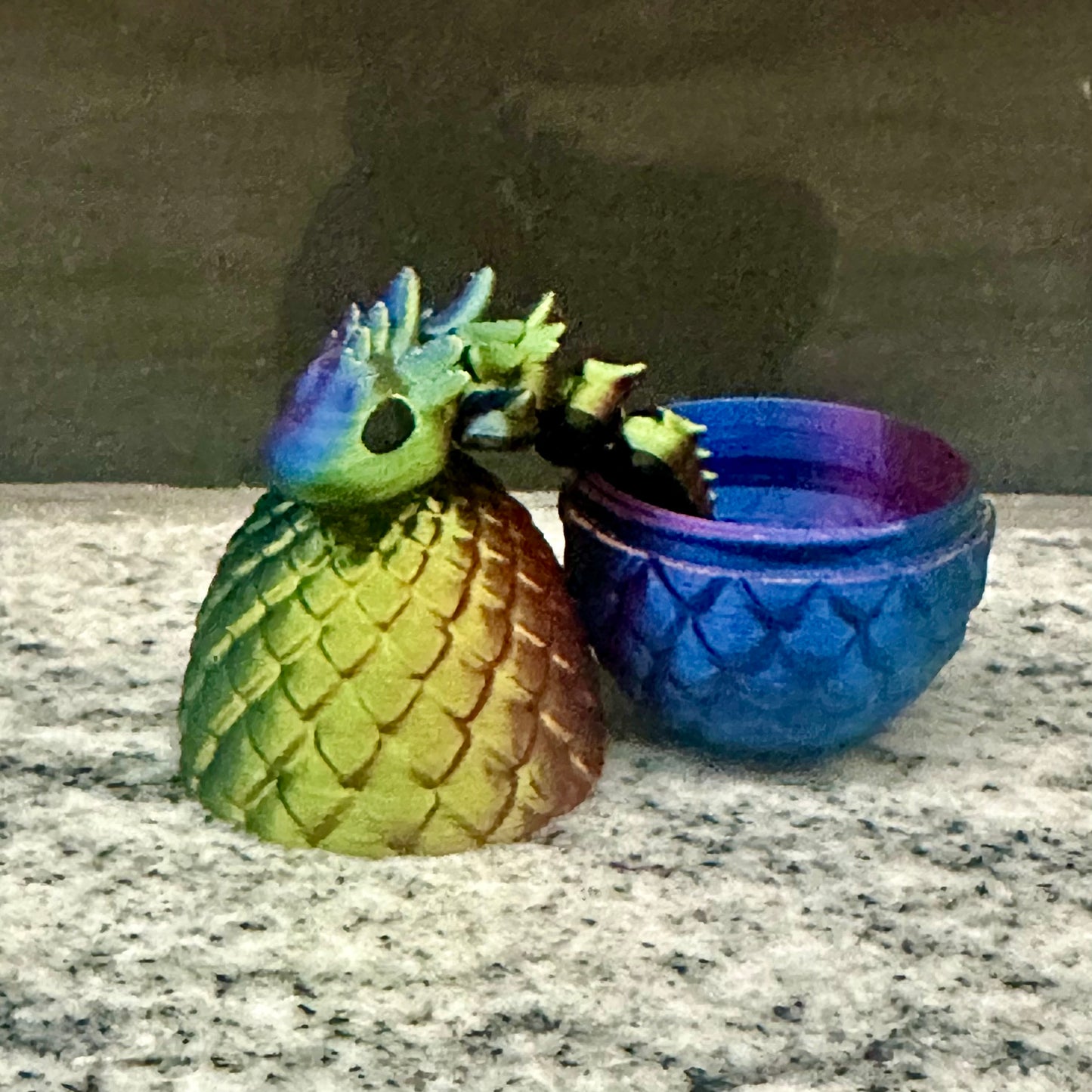 Mini Egg with Dragon - Prism