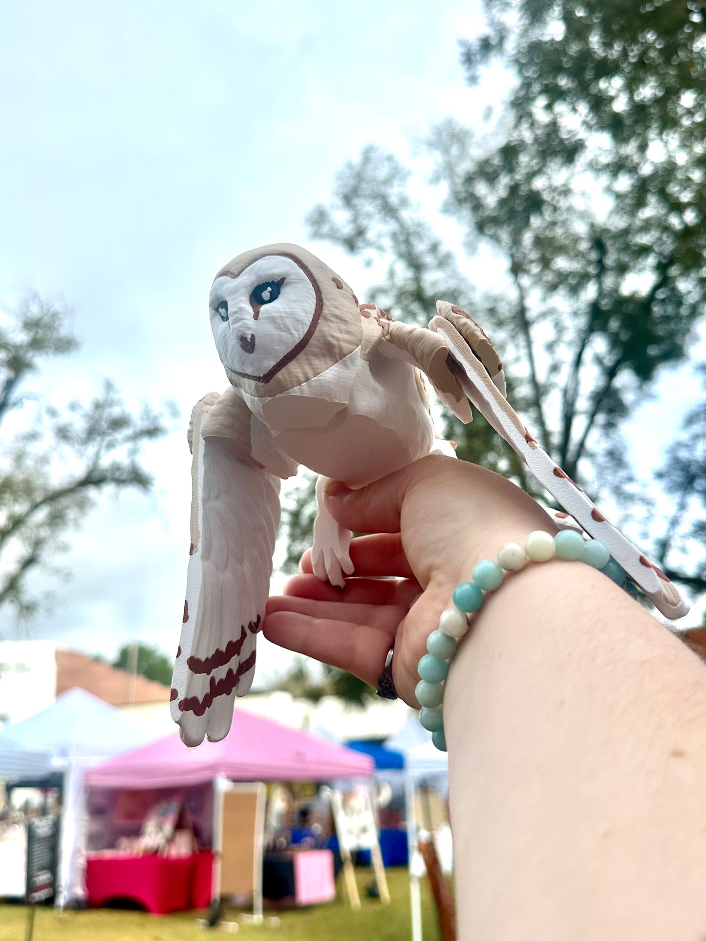 Realistic Barn Owl