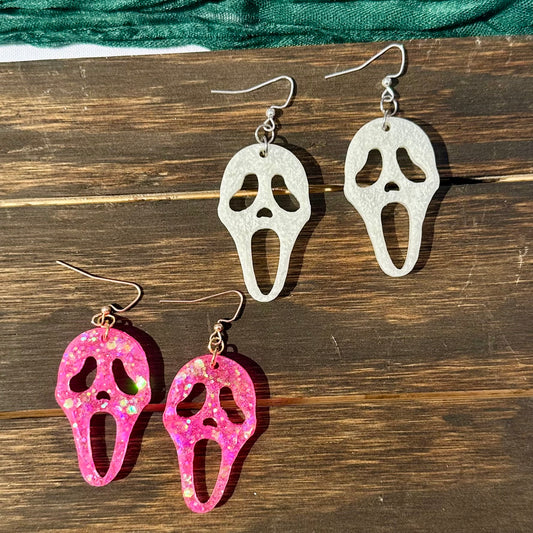 Scream Dangle Earrings/Necklace