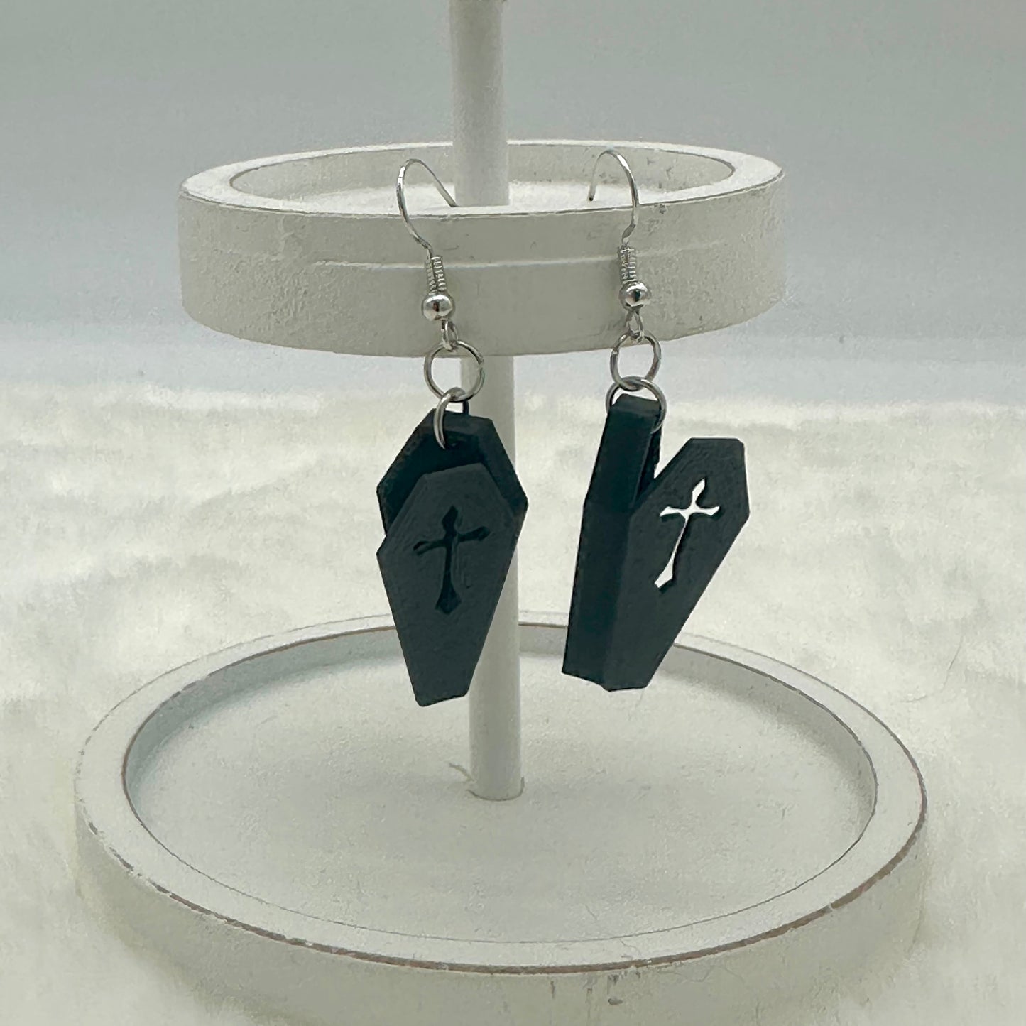 Coffin Earrings