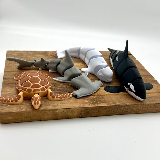 Articulated Sea Life Favorites Bundle