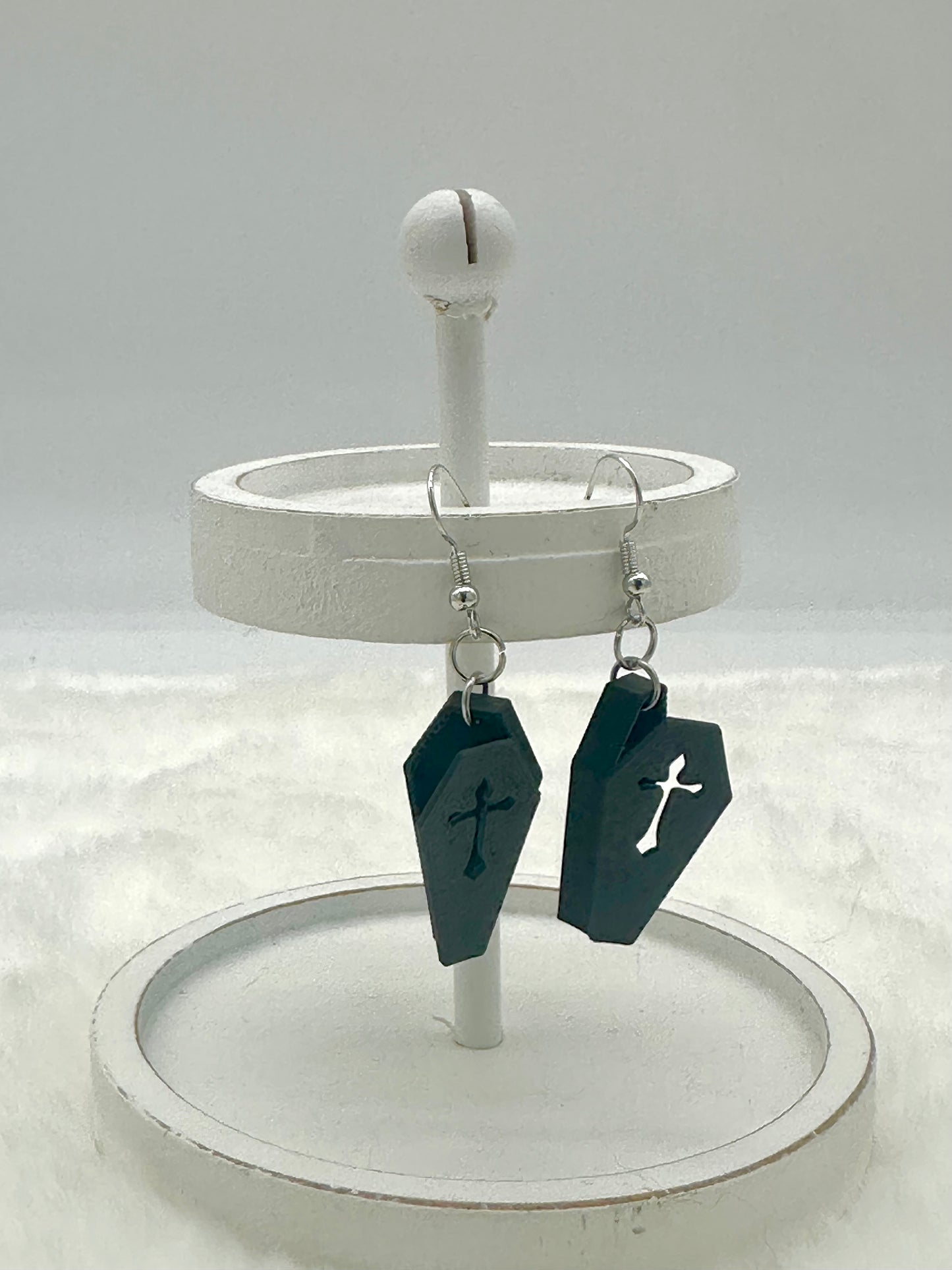 Coffin Earrings