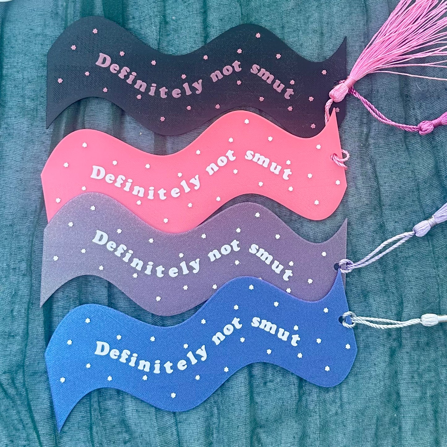 Definitely Not Smut Wavy Bookmark