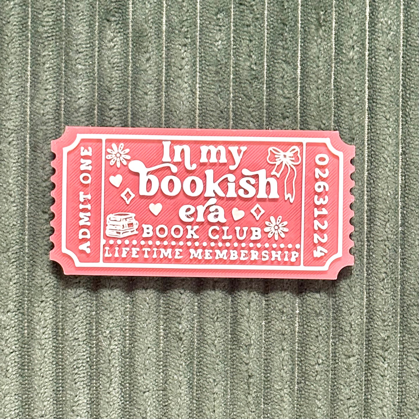 In My Bookish Era Ticket