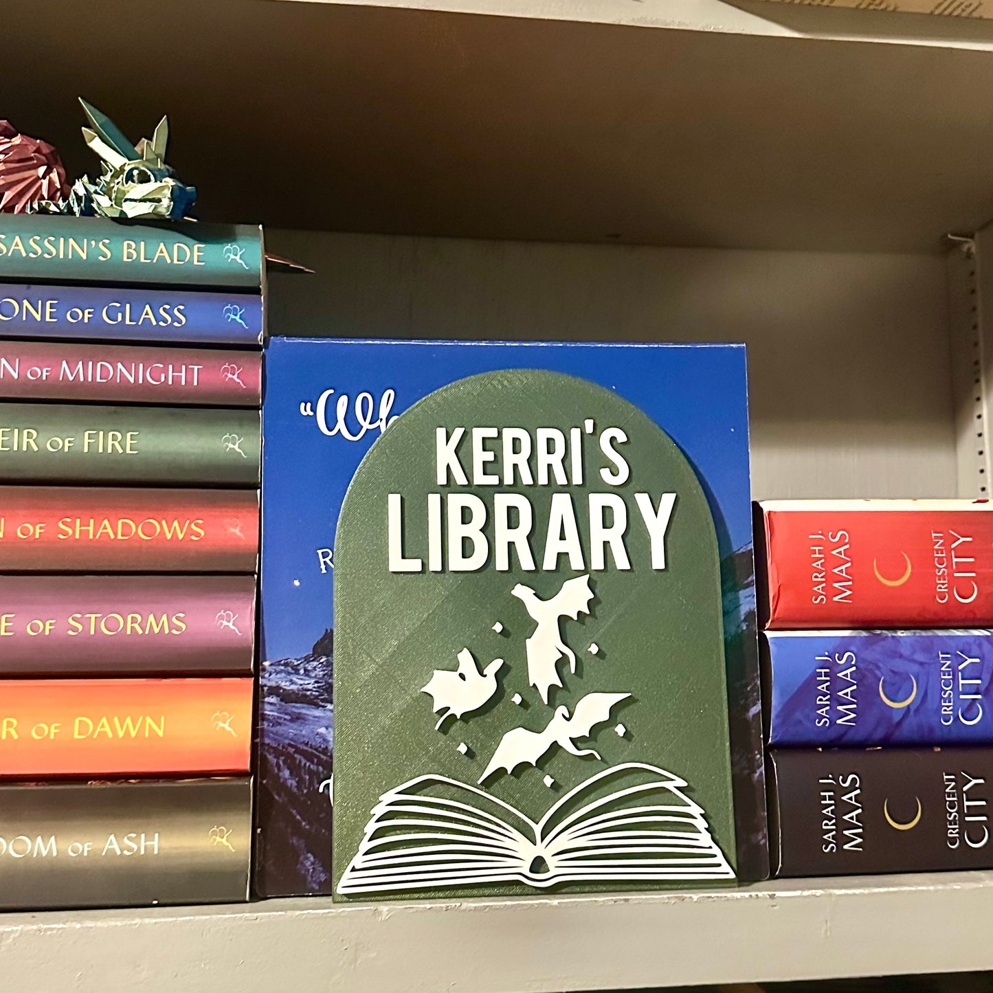 Custom Name Library Sign