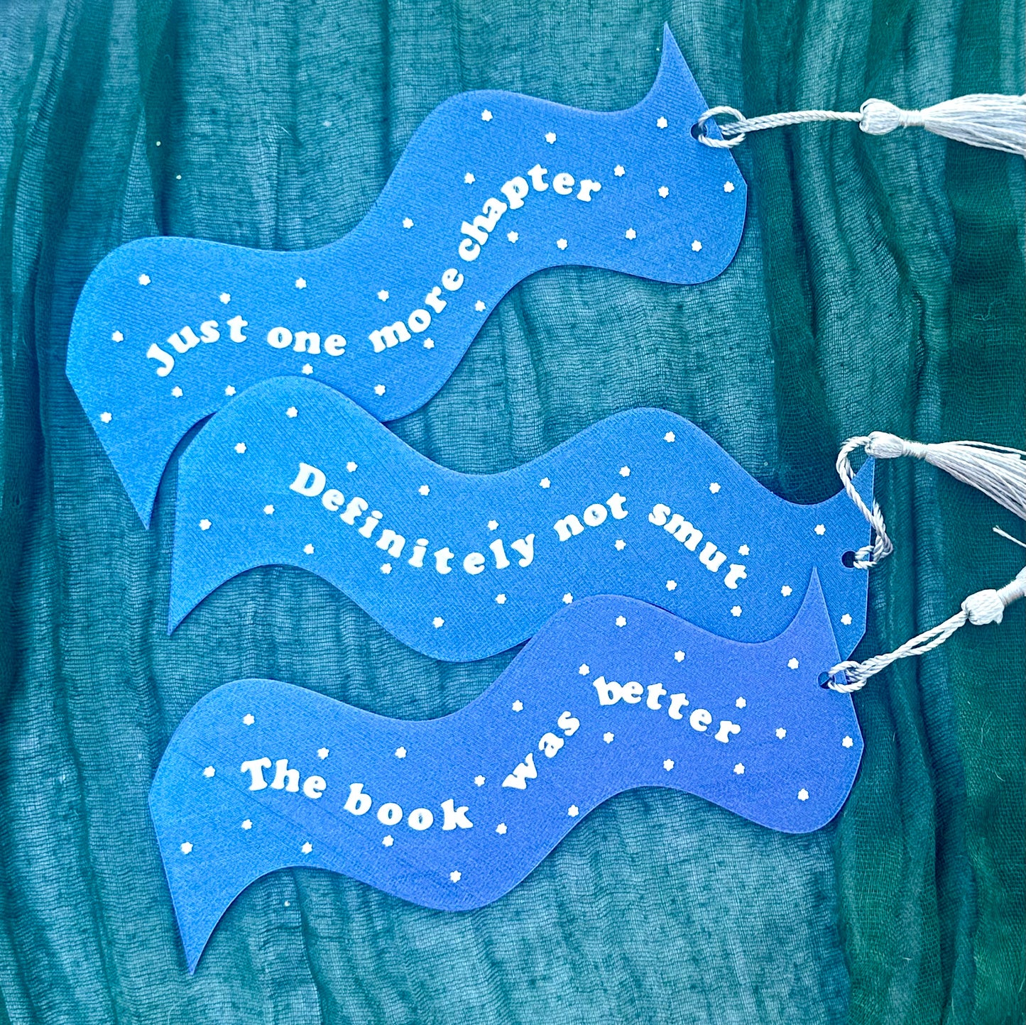 Definitely Not Smut Wavy Bookmark