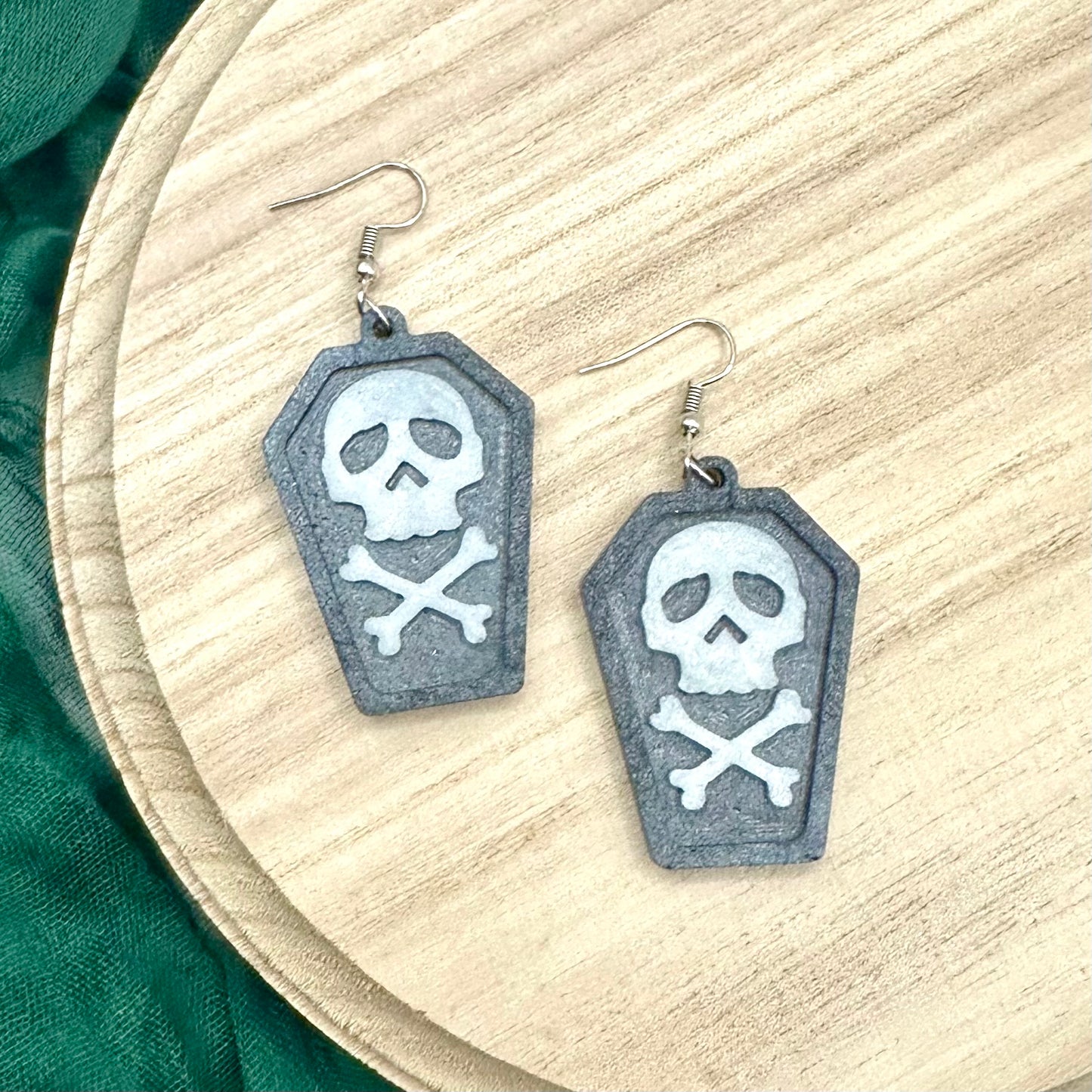 Tombstone Dangle Earrings