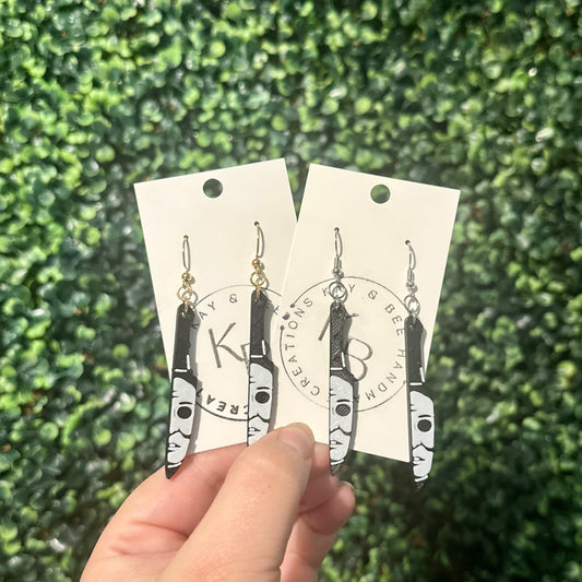 Michael Knife Earrings