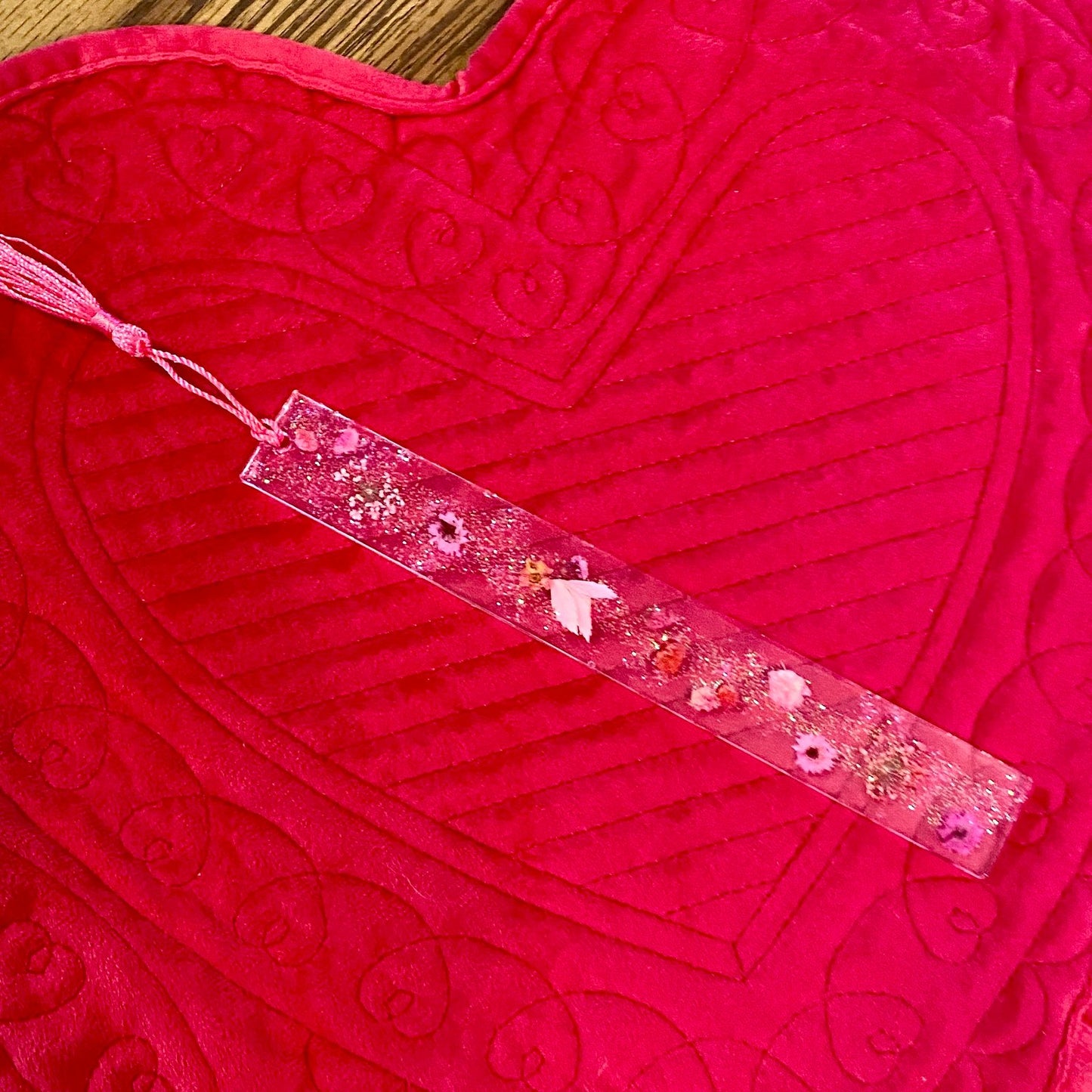 Flower Field Resin Bookmarks