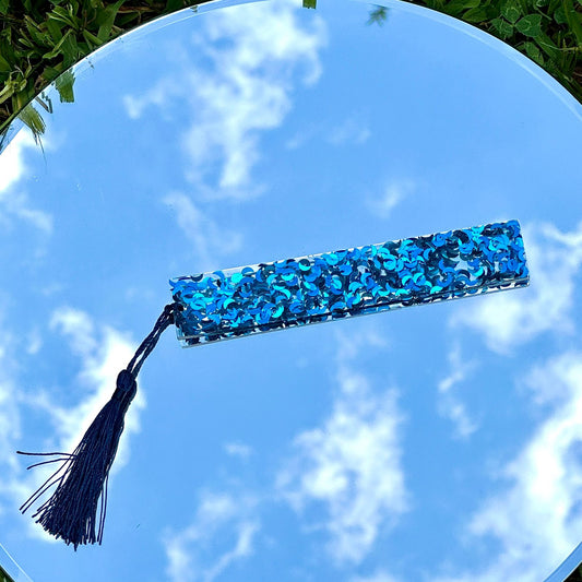 Night Sky Resin Bookmark