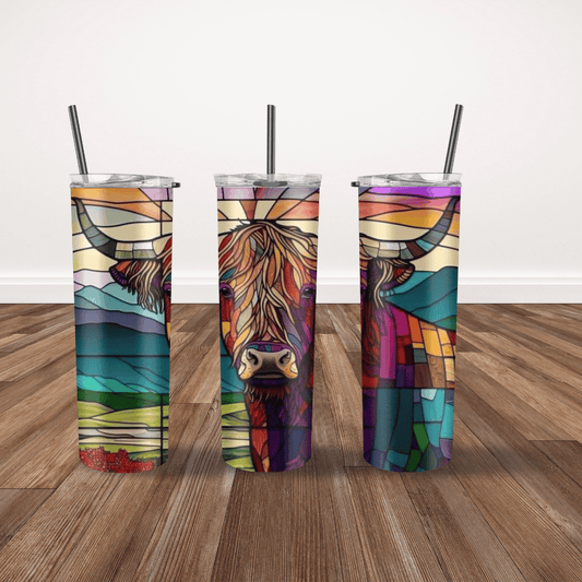 Stained Glass Animal 20 oz Tumblers