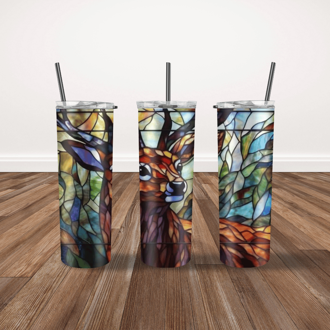 Stained Glass Animal 20 oz Tumblers