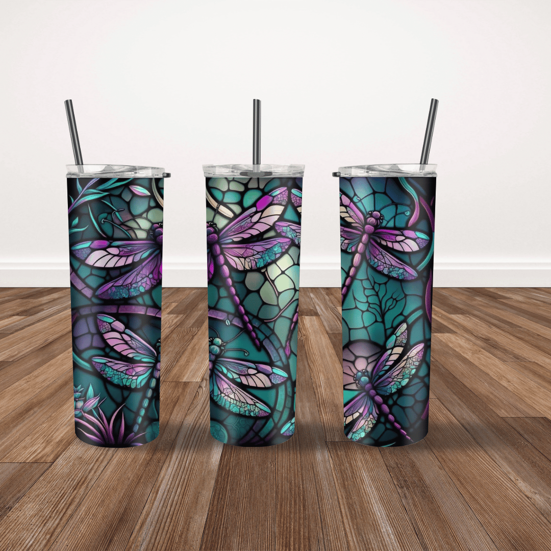 Stained Glass Animal 20 oz Tumblers